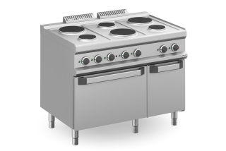 Elektrický sporák s otevřenou podestavbou MPR711A